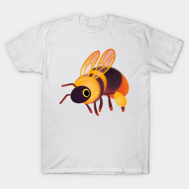 Red-tailed bumblebee T-Shirt by pikaole